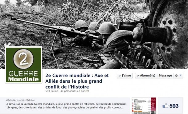 2e guerre mondiale sur Facebook